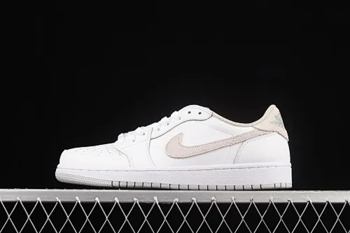 All categories Air Jordan Jordan series basketball shoes Air Jordan 1 Low Air Jordan 1 Low AJ1 Joe 1 low-top beige white gray cultural and leisure sports sneakers CZ0775-100